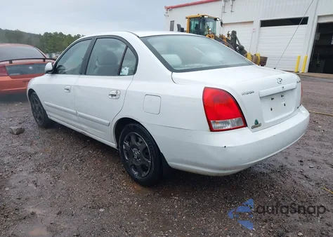 2001 Hyundai Elantra Gls z USA, uszkodzony, nr VIN KMHDN45D21U157878